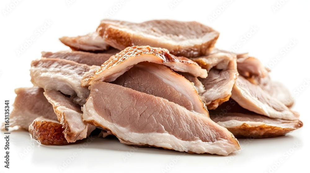 Sliced Roasted Duck Meat, Delicious Dish Sliced Roasted Duck Meat, Delicious Dish