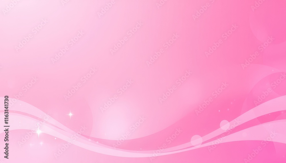 a pink background with a wave of light and stars a pink background with a wave of light and stars