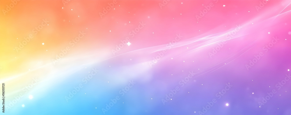 Fototapeta premium Pastel Rainbow Abstract Background