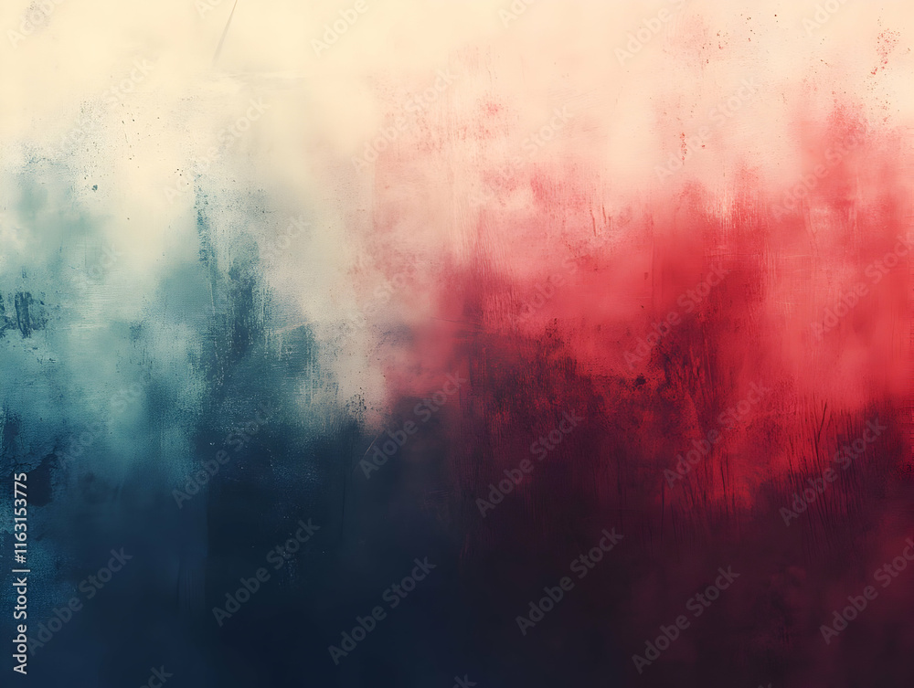 Abstract Red Blue Background Illustration