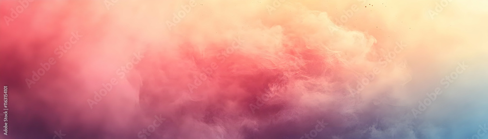 Fototapeta premium Abstract Background Pink Clouds