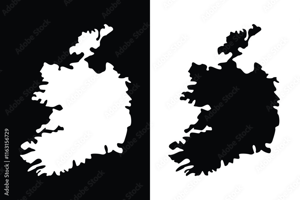 Map of Ireland, Flag of Ireland national country symbol illustration Vector, Rectangle Ireland flag illustration, Flat vector illustration
Map of Ireland, Flag of Ireland national country symbol illustration Vector, Rectangle Ireland flag illustration, Flat vector illustration