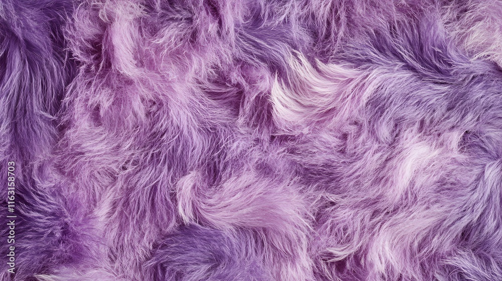 Obraz premium Purple Fiber Texture Close-up
