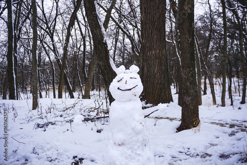 Smiling Snowman