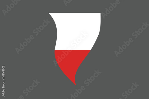 Free Download Poland flag, The flag of Poland, Flag of Poland national country symbol illustration Vector, Rectangle Poland flag illustration, Flat vector illustration
 - GFXLoad