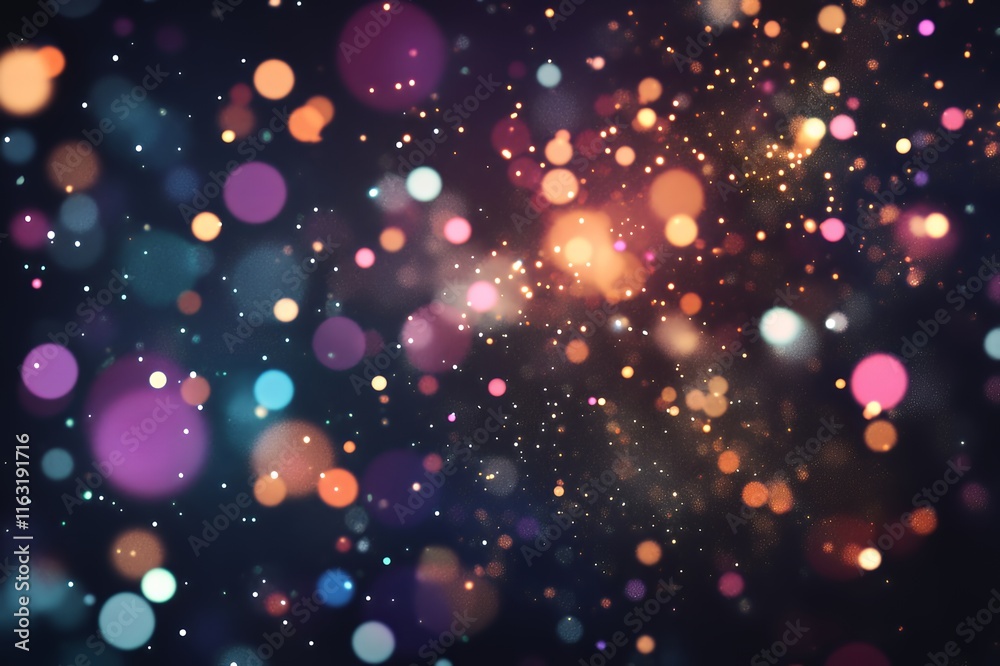 Abstract Colorful Bokeh Lights Background Sparkle Abstract Colorful Bokeh Lights Background Sparkle