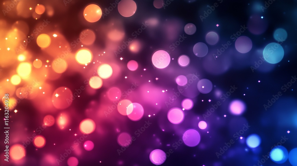 Vivid and radiant bokeh light background with soft colorful gradient blur Vivid and radiant bokeh light background with soft colorful gradient blur
