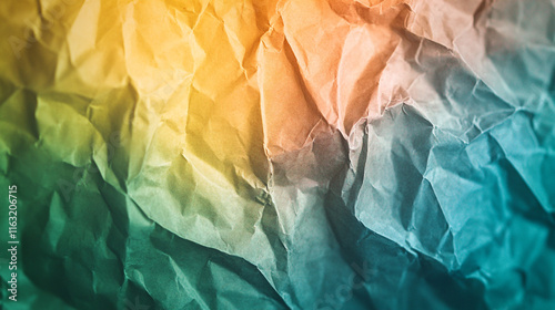 Wallpaper Mural Textured colorful background with vibrant hues and crumpled paper effect Torontodigital.ca