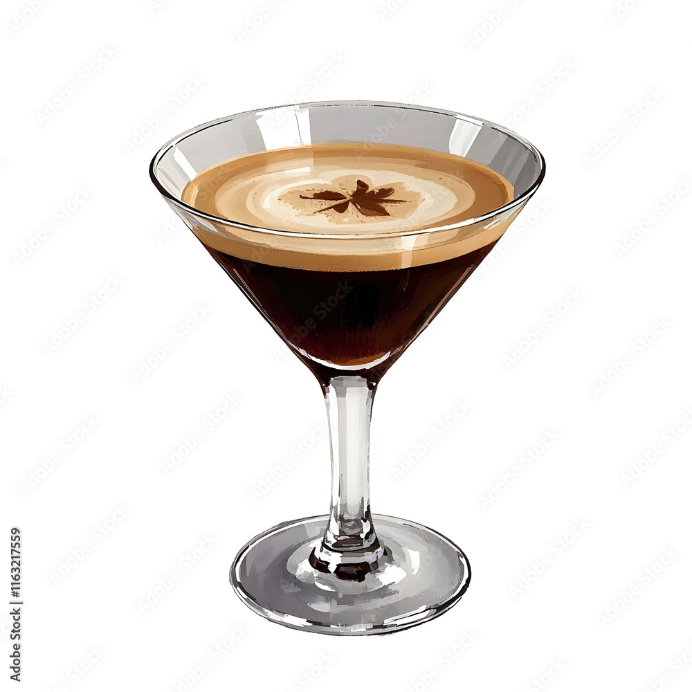 glass of chocolate glass of chocolate