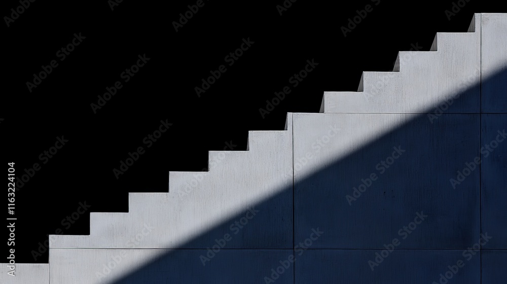Ascending Steps: Abstract Staircase Design 