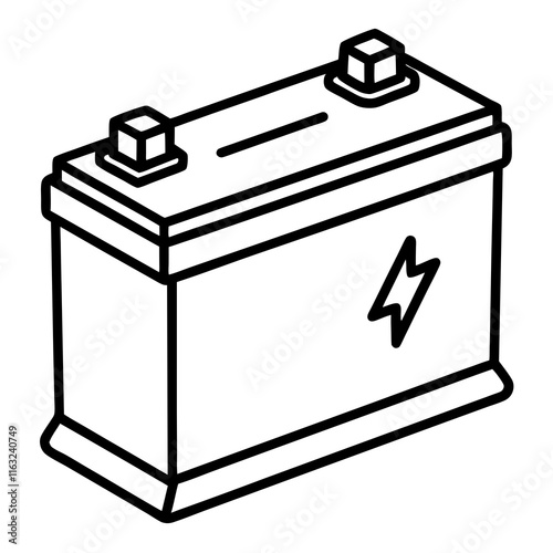 battery charger isolated on white background