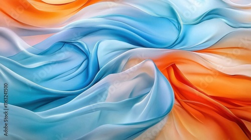 Luxurious wave background ideal for banners and copy space.