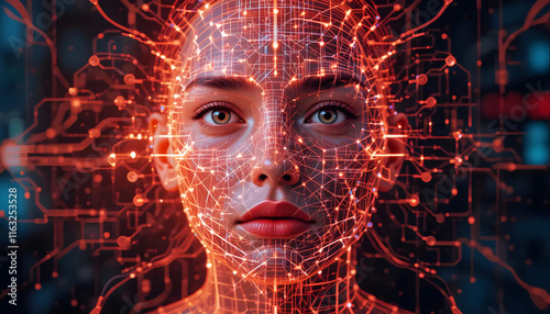 Facial Recognition System concept