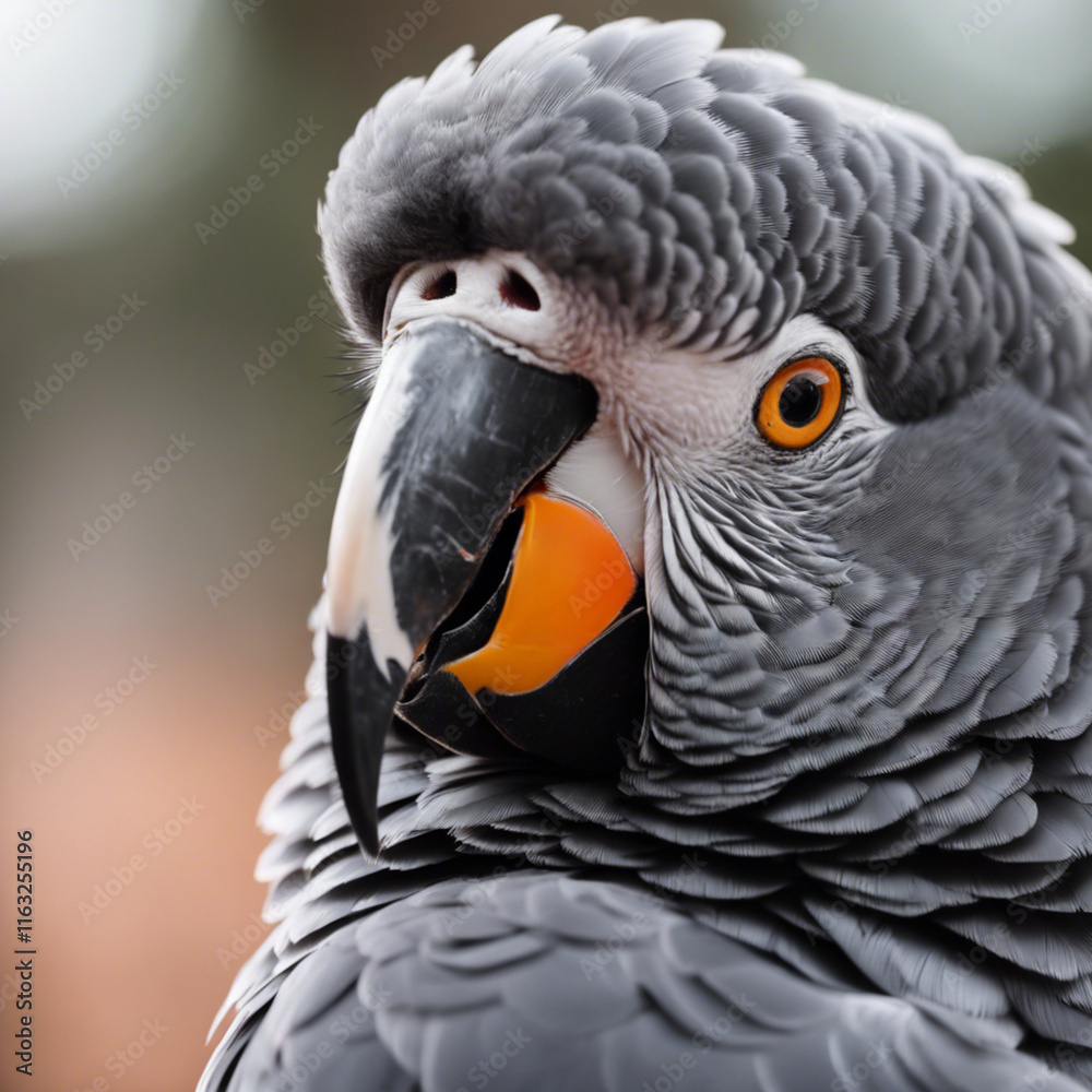 Fototapeta premium African Grey Parrot