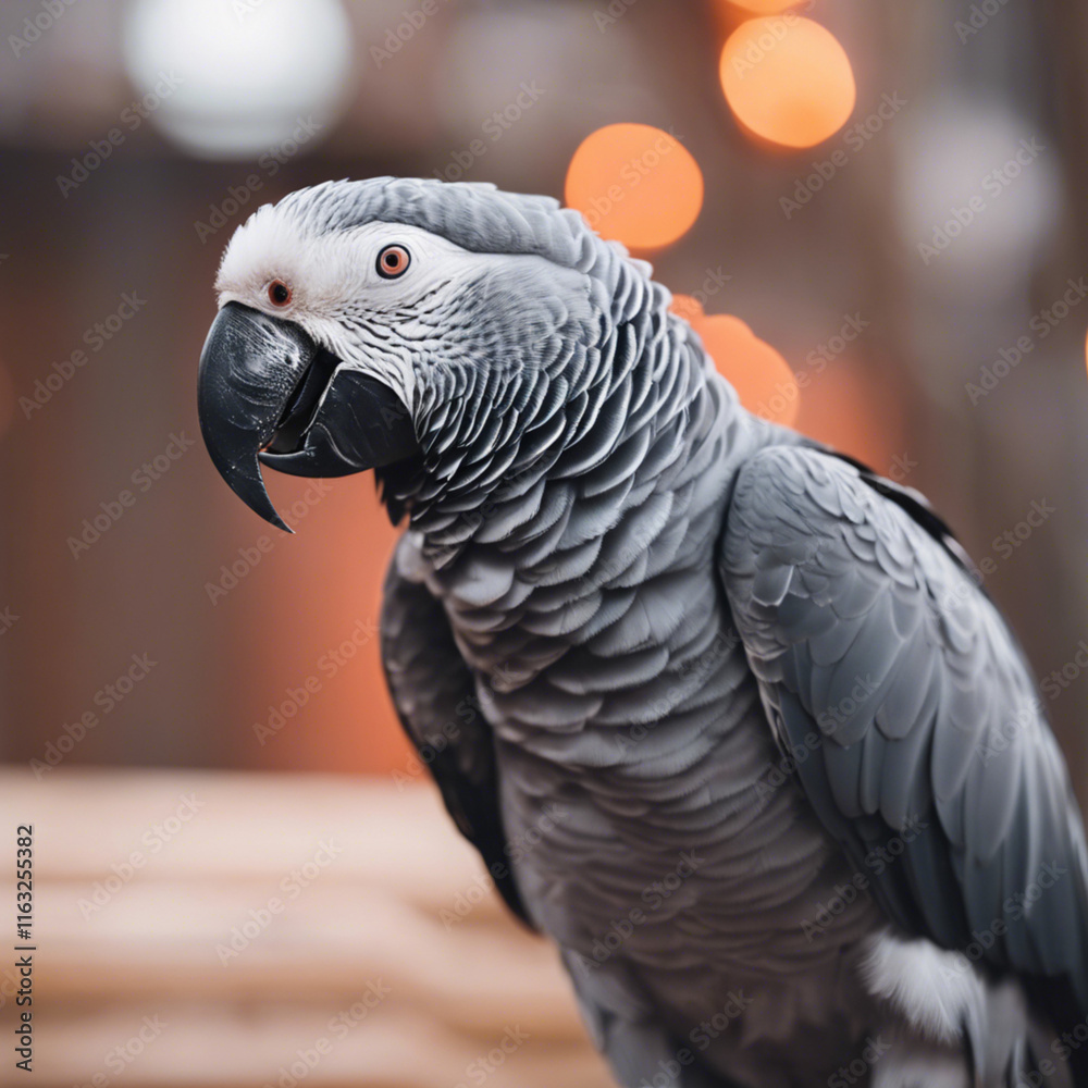 Obraz premium African Grey Parrot
