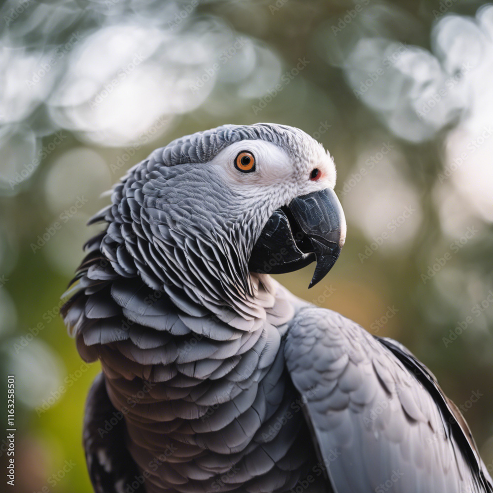 Obraz premium African Grey Parrot