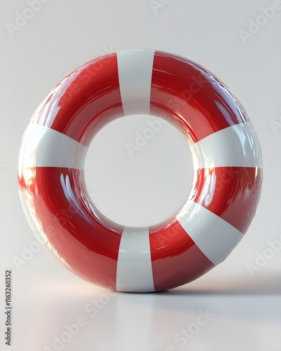 Red and White Life Ring