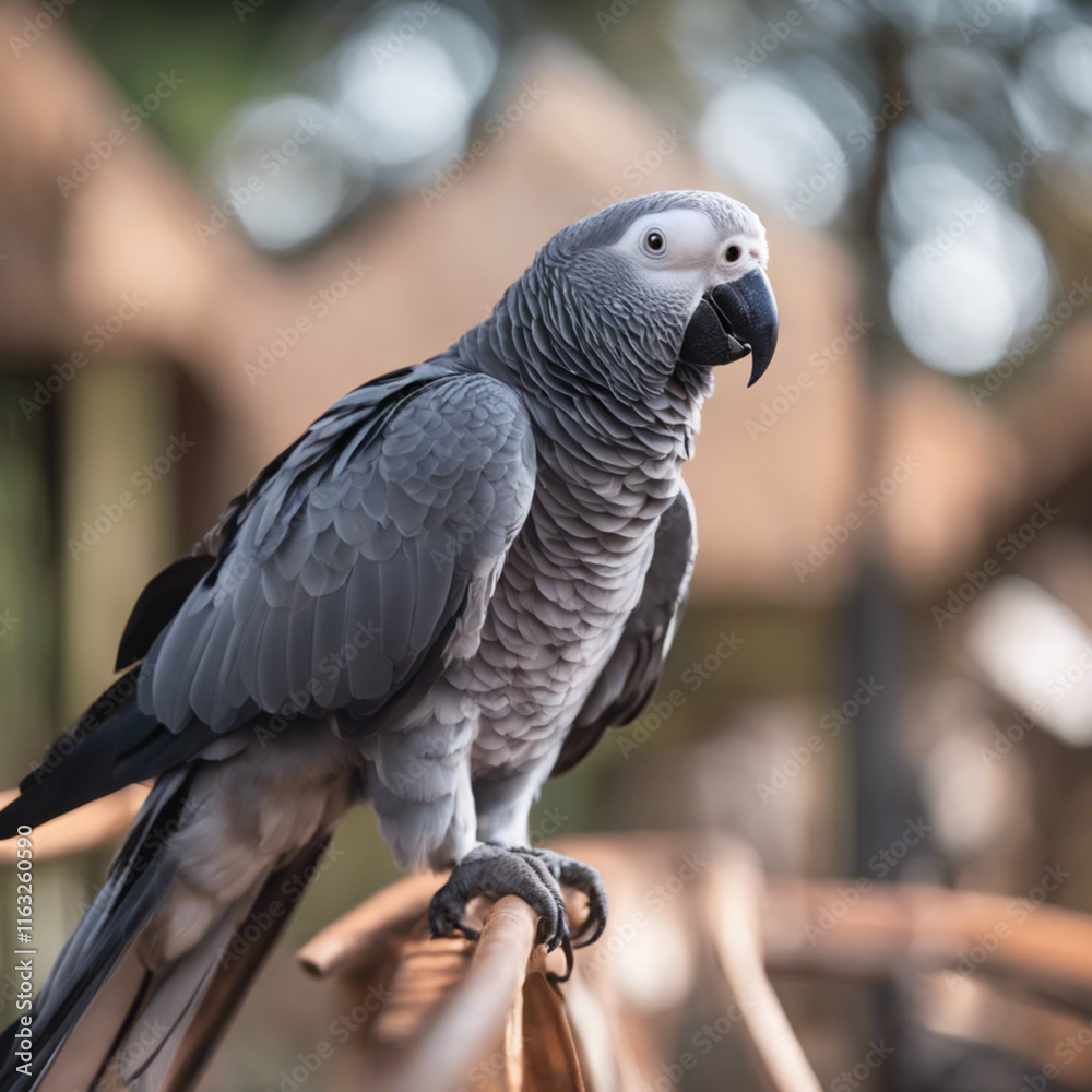 Obraz premium African Grey Parrot