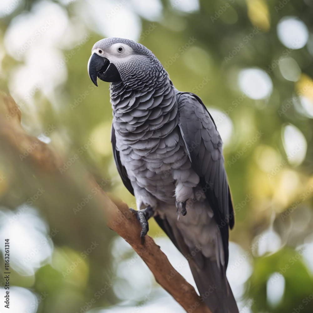 Fototapeta premium African Grey Parrot