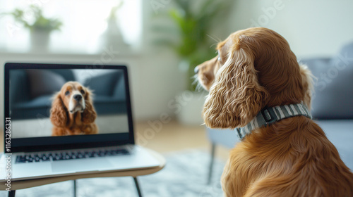Dog Video Chat: A sweet coc...