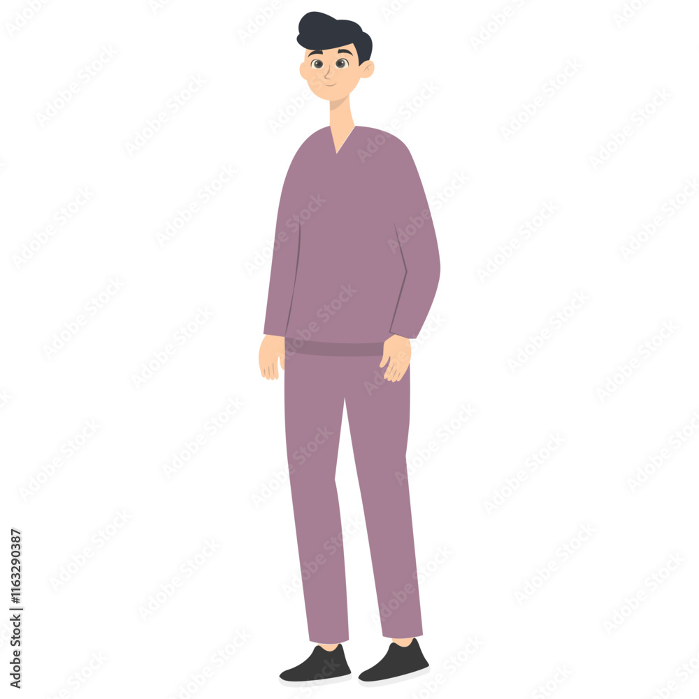 People Medical Staff Illustration. World Pharmacist Day Celebration. Flat Vector Character People Medical Staff Illustration. World Pharmacist Day Celebration. Flat Vector Character