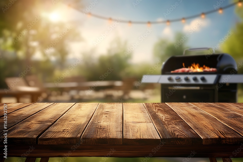 Empty wooden table and Coffee shop blur background with bokeh image. Empty wooden table and Coffee shop blur background with bokeh image.