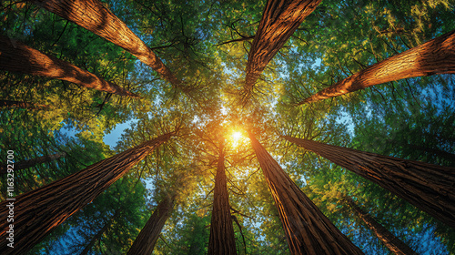  mystical redwood grove photo