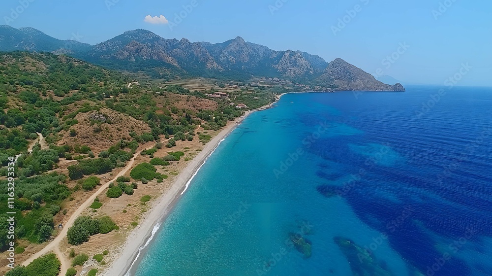 Obraz premium Lake view in the amazing nature of Turkey.
