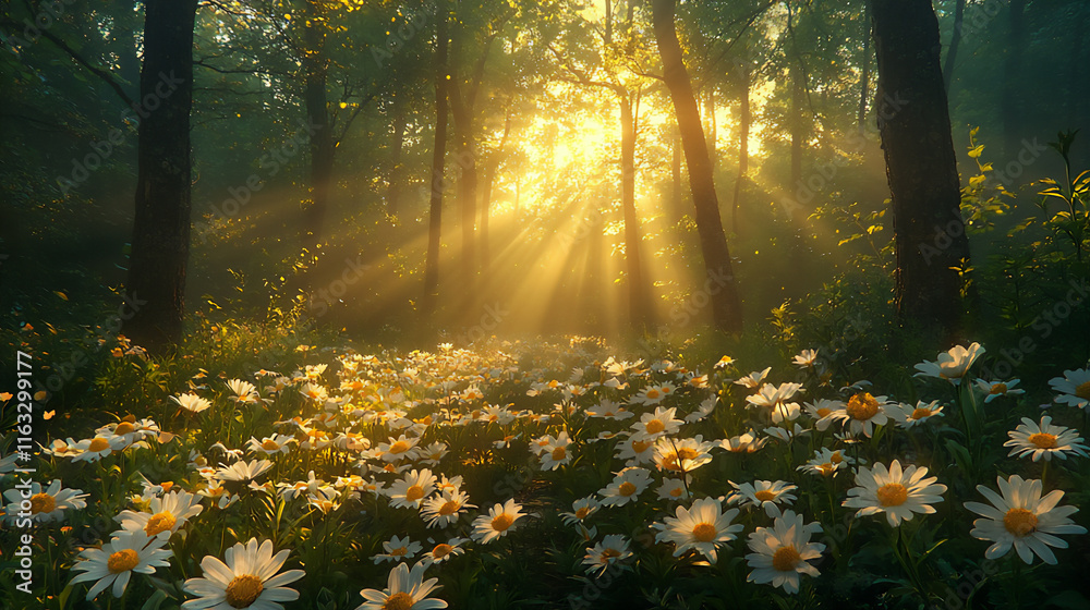 tranquil forest glade tranquil forest glade