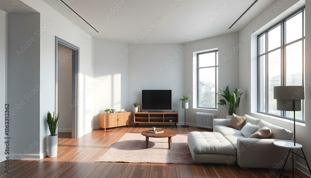 Fototapeta premium Modern living room