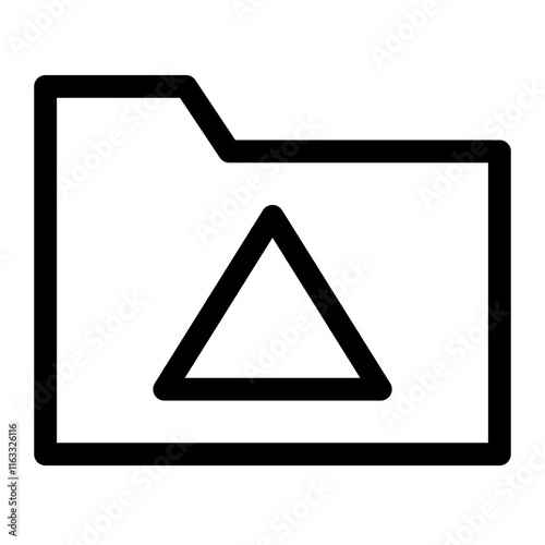 Free Download Folder Thin Icon - GFXLoad