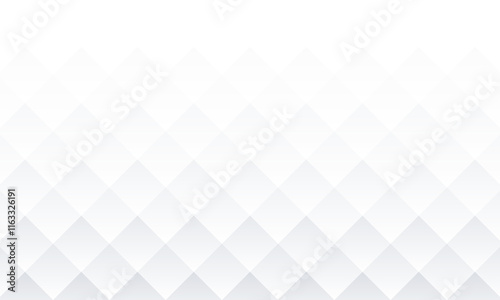 Abstract white geometric shapes background