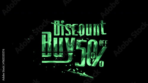 Dynamic Discount Buy Animation for Promotions and Ads