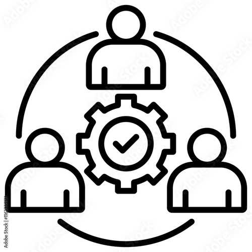 Collaboration Outline Icon