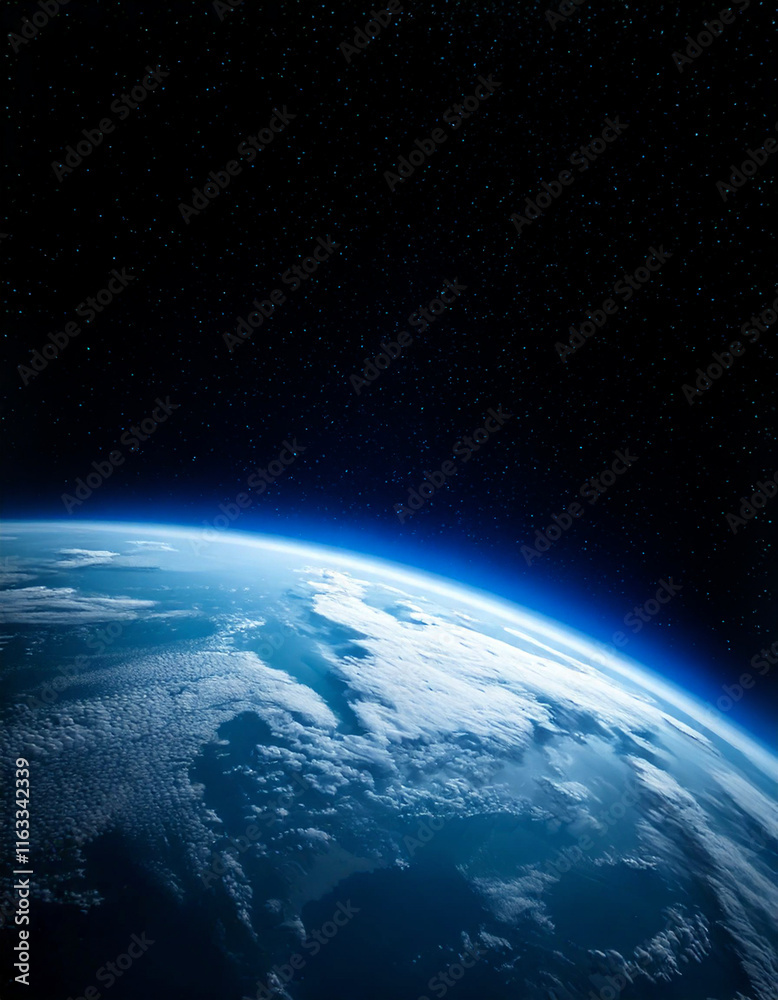 Obraz premium 宇宙 地球 Sunrise over earth Generative AI