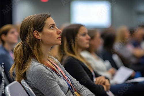 Attentive Conference Participant: A Moment of Focused Listening