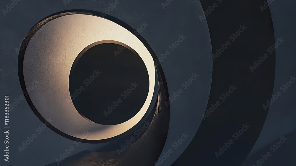 Abstract Spiral Architecture: Modern Building Interior Design Abstract Spiral Architecture: Modern Building Interior Design