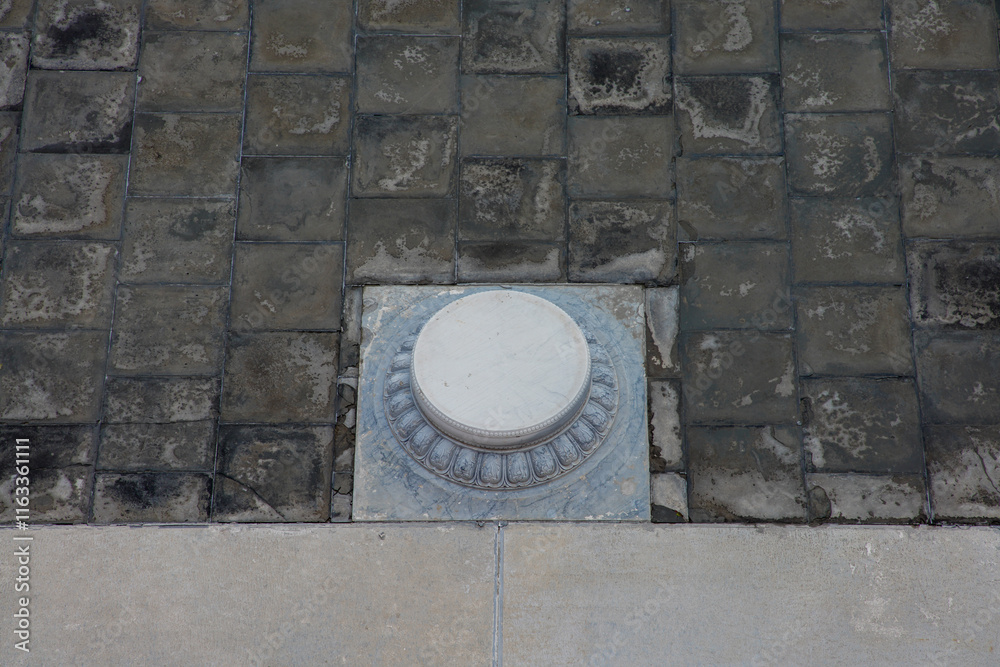 Cornerstone of Xumi Lingjing Site, Summer Palace, Beijing