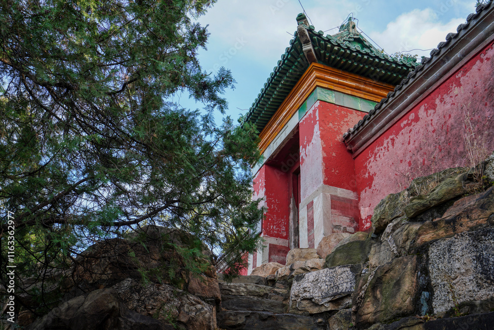 Gate of Yunhui Temple, Summer Palace, Beijing Gate of Yunhui Temple, Summer Palace, Beijing
