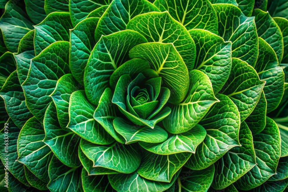 Obraz premium Abstract Green Nature Backgrounds: Lush Greenery Textures for Design