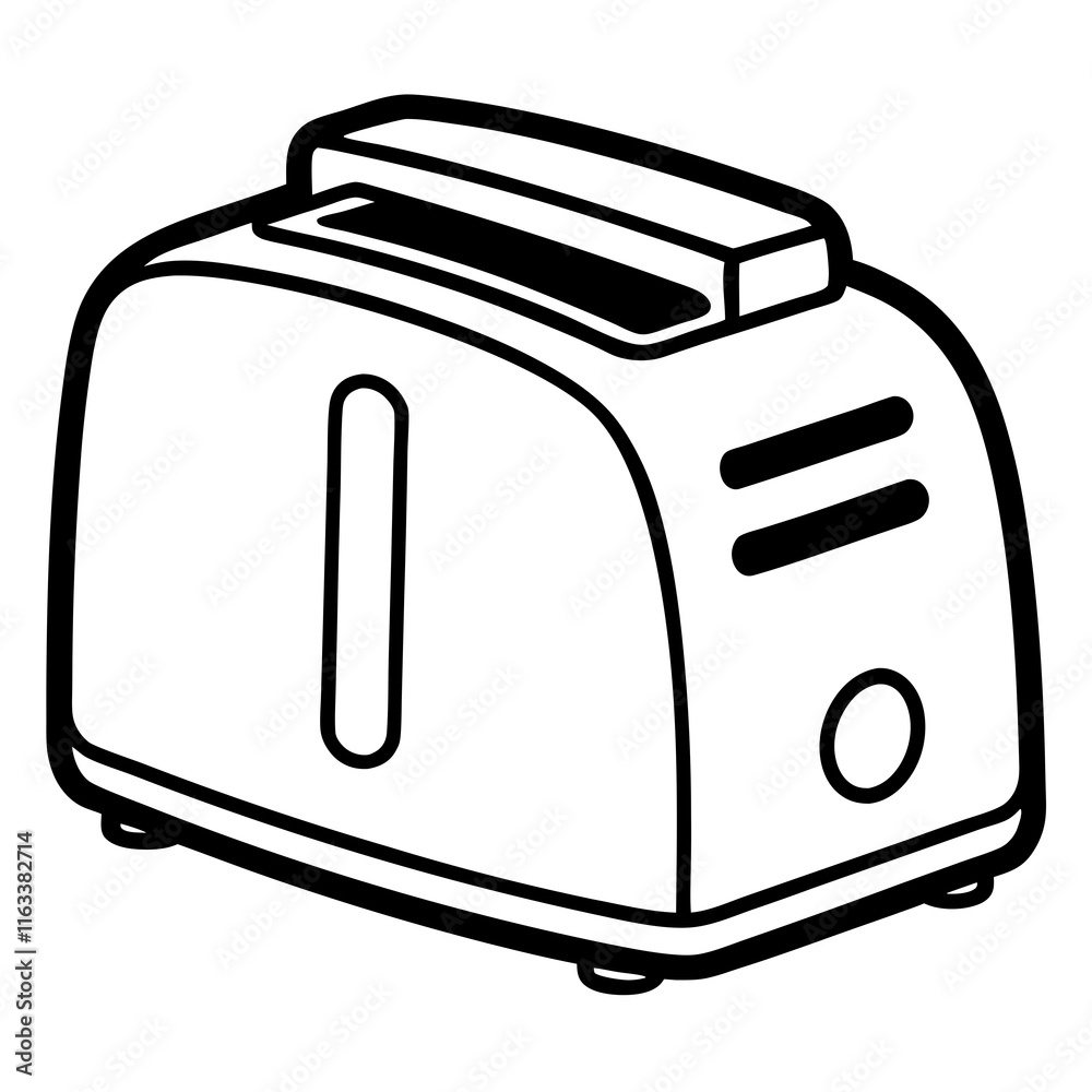 toaster and bread toaster and bread