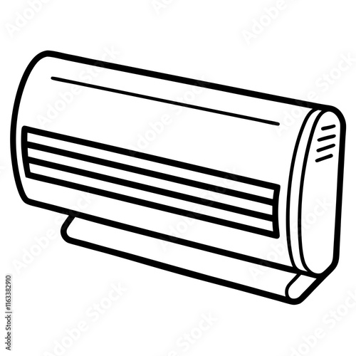 air conditioner vector illustration