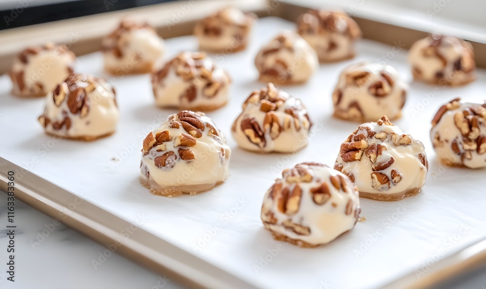 Vanilla Pecan Pralines Ingredients, Generative AI Vanilla Pecan Pralines Ingredients, Generative AI