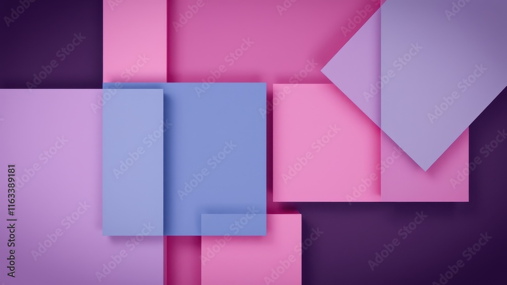 Abstract Geometric Shapes in Pastel Hues A Modern Design Composition Abstract Geometric Shapes in Pastel Hues A Modern Design Composition