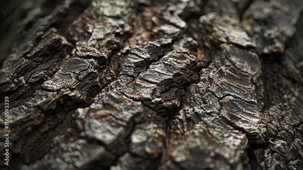 Charred Bark Texture: A Close-Up Study of Nature's Resilience Charred Bark Texture: A Close-Up Study of Nature's Resilience