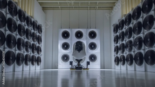 Advanced Wind Tunnel Testing Facility with High-Tech Equipment