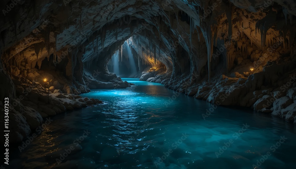 Enchanted Cave River: An Underground Oasis Enchanted Cave River: An Underground Oasis