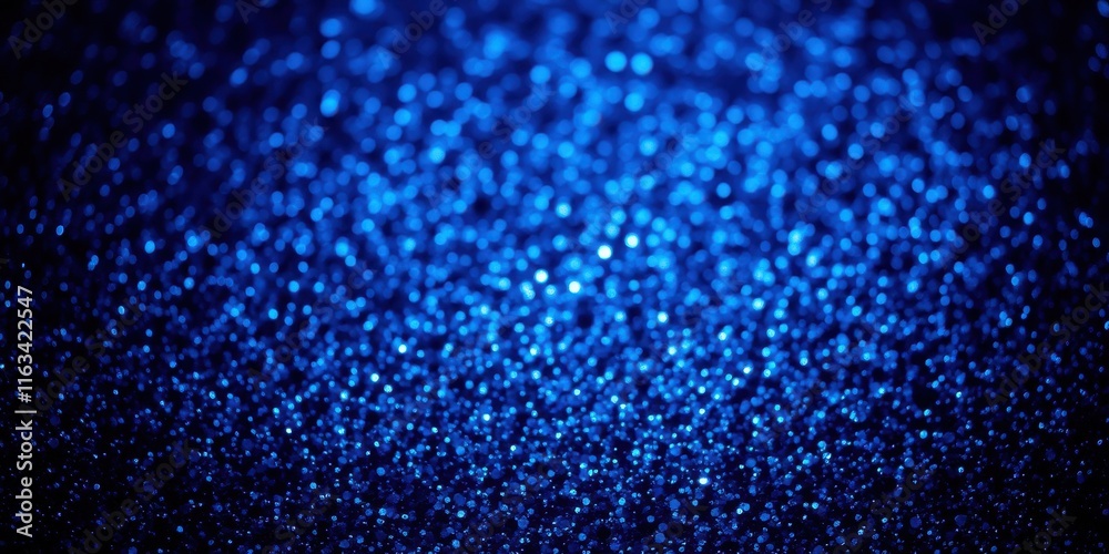 Abstract Blue Sparkle Background Shimmering Lights and Glowing Particles Abstract Blue Sparkle Background Shimmering Lights and Glowing Particles