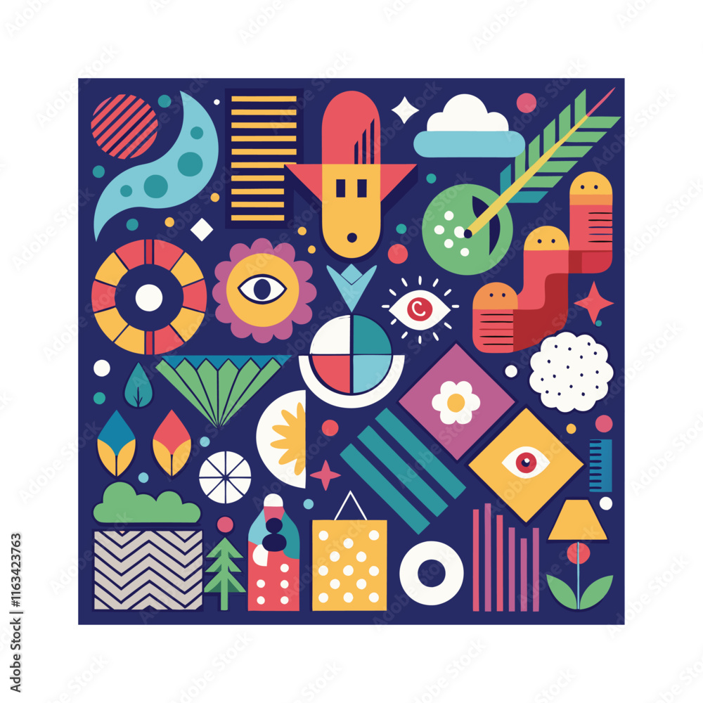 unique modern minimal texture pattern banner element  background wallpaper vector art design