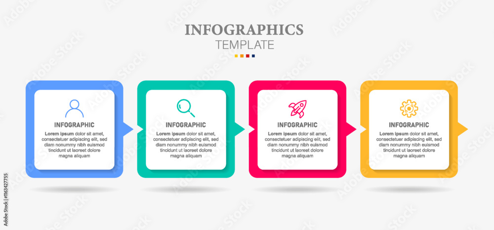 Vector infographic label template with icons. 4 options or steps. Infographics for business concept. Vector infographic label template with icons. 4 options or steps. Infographics for business concept.